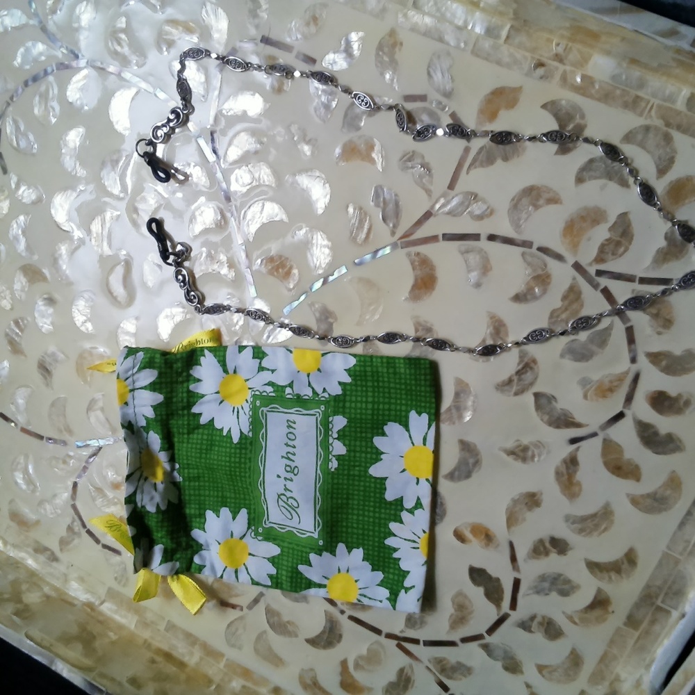Brighton Silver Eye Glasses Holder Necklace,Beautiful - Picture 7 of 7
